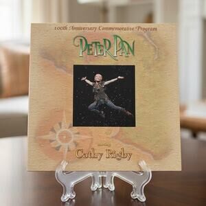 100th Anniversary Peter Pan Commemorative Program Cathy Rigby Souvenir Book